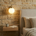 The Cotswold Vela Glass Wall Light