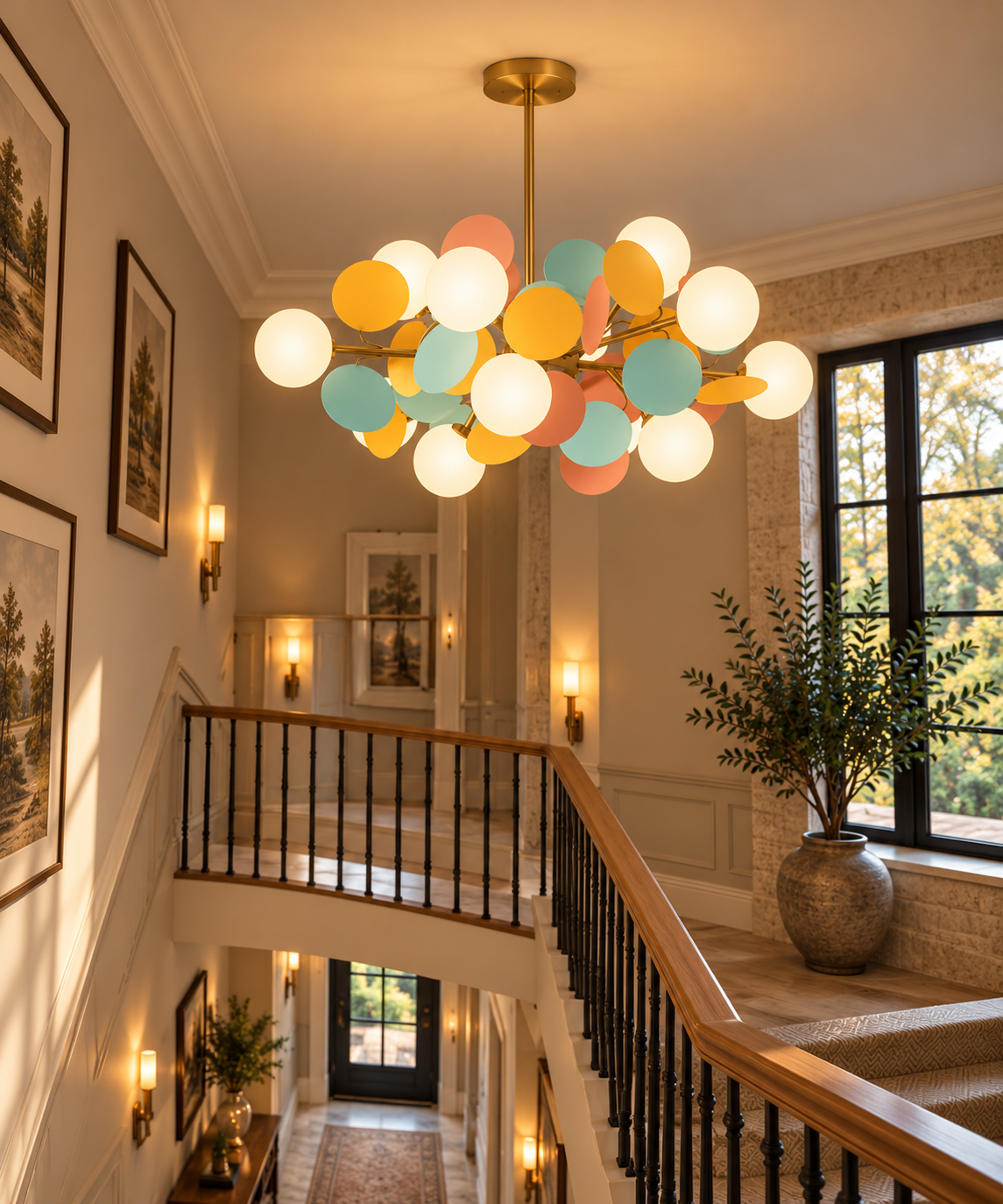 The Cotswold Nova Branch Chandelier