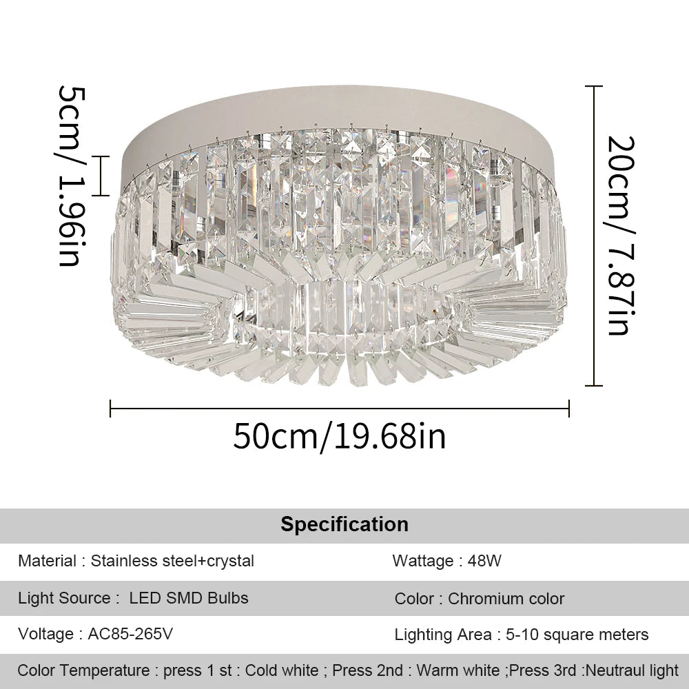 The Mayfair Crystal Chandelier